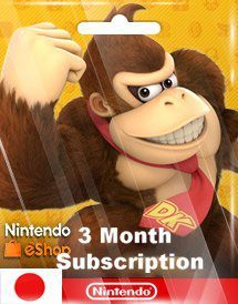 3 Month Nintendo Switch Online