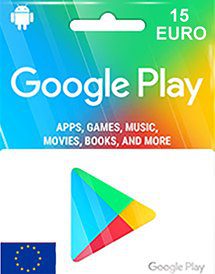 Google Play EU 15 EURO