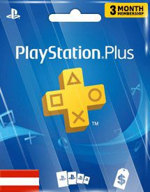 Sony Playstation Plus Carte d`Abonnement - 3 Mois (9811749)