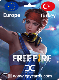 turkey + europe free fire card